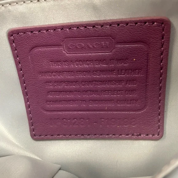 Coach Bags Purple Coach Purse Poshmark